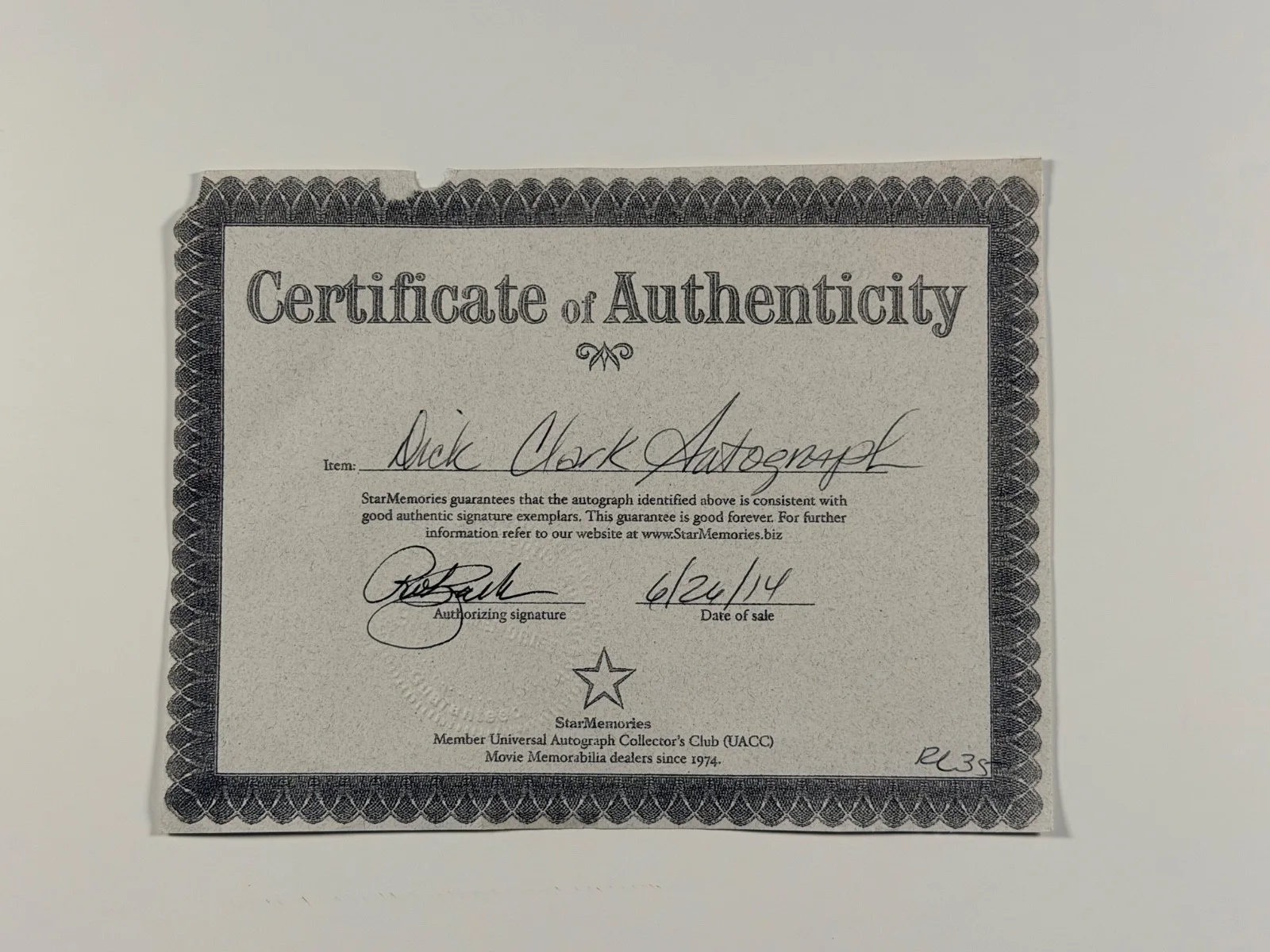 Dick Clark — Dick Clark Signed 8x10 Photo American Bandstand Host Autograph COA, изображение 3