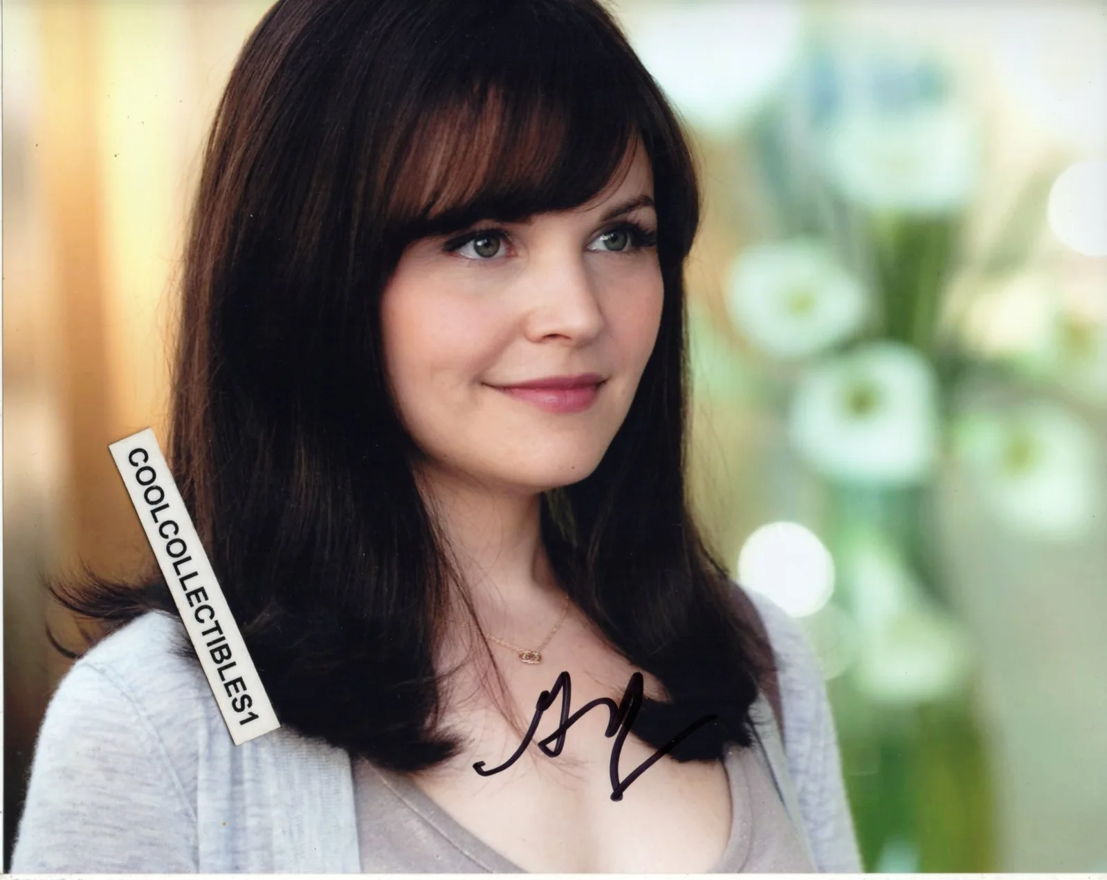 GINNIFER GOODWIN — GINNIFER GOODWIN "ONCE UPON A TIME" HAND SIGNED 8X10 COLOR PHOTO 2 COA "PROOF"