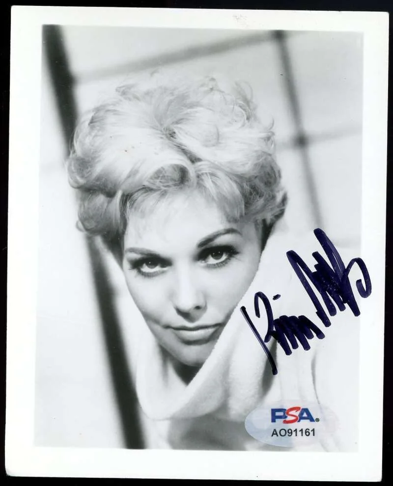 Kim Novak — Kim Novak PSA DNA Signed 4x5 Photo Autograph