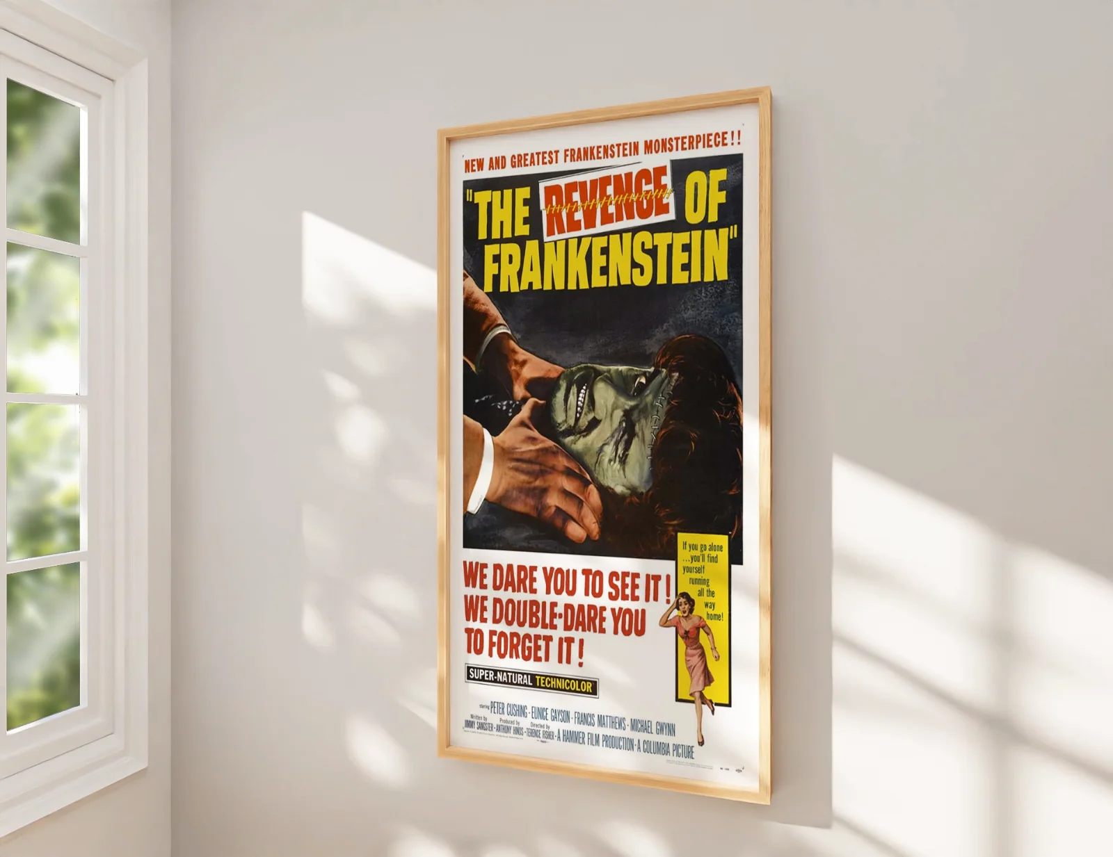 The Revenge Of Frankenstein 1958 - Hammer Film Restored 27.2" x 41" US One Sheet, изображение 2