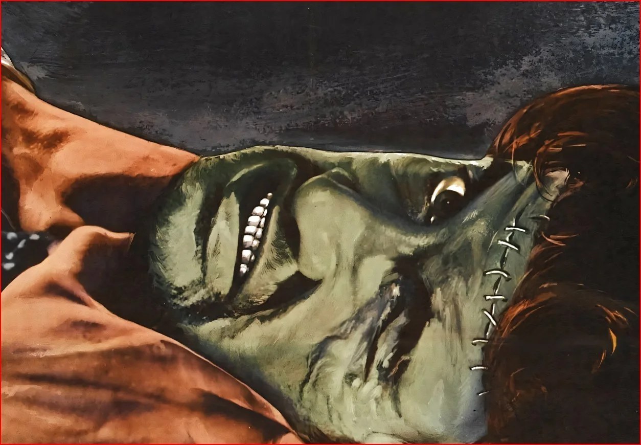 The Revenge Of Frankenstein 1958 - Hammer Film Restored 27.2" x 41" US One Sheet, изображение 4
