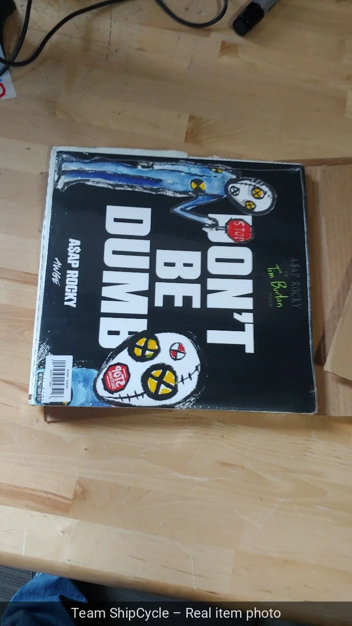 ASAP ROCKY DONT BE DUMB DUMMY 2 DISC VINYL LP SIGNED INSERT LIMITED PRES G1N, изображение 4