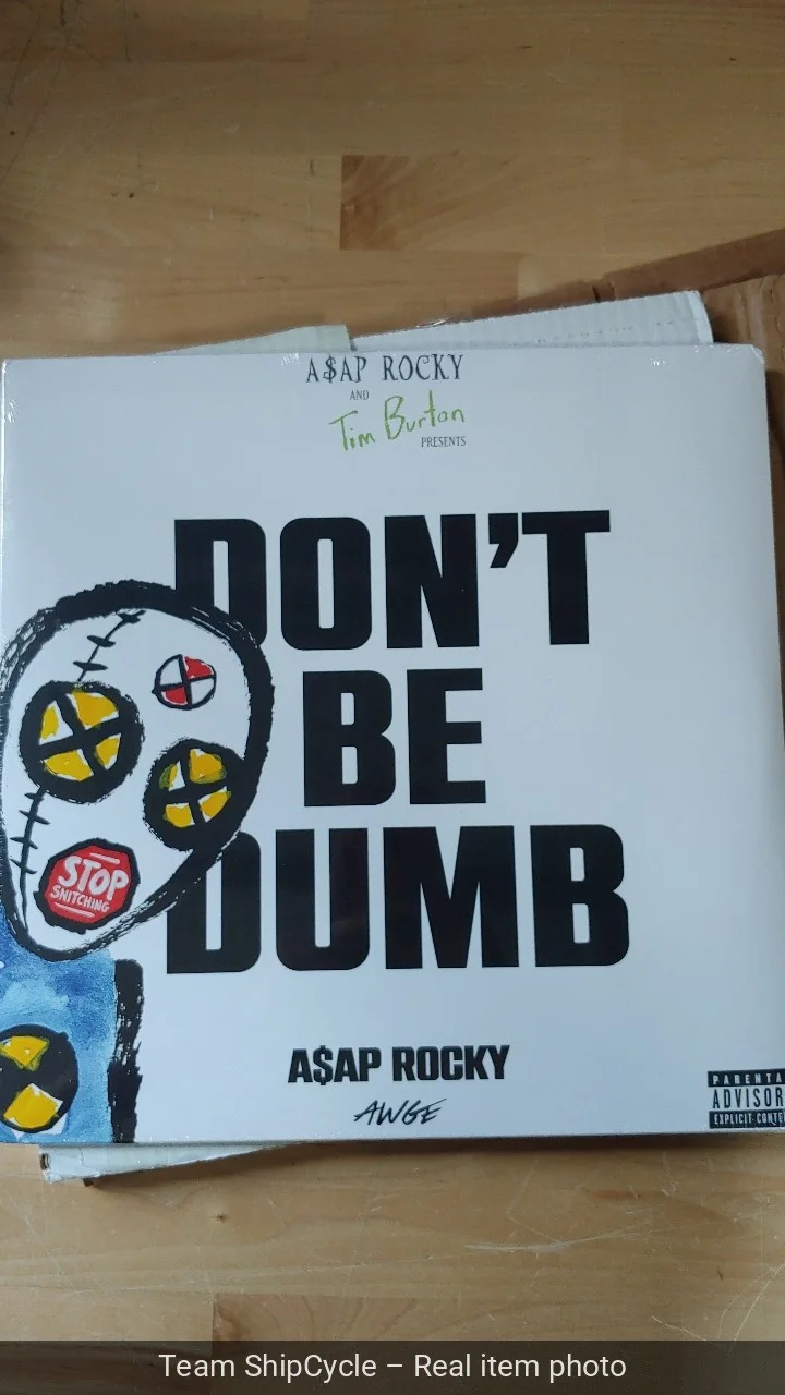 ASAP ROCKY DONT BE DUMB DUMMY 2 DISC VINYL LP SIGNED INSERT LIMITED PRES G1N, изображение 5