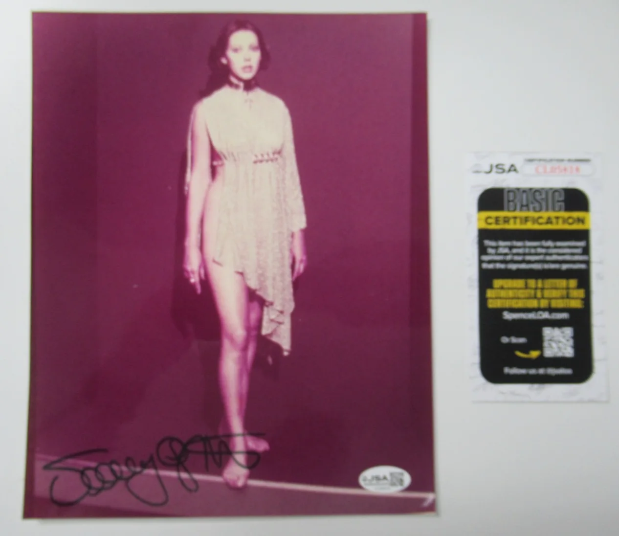 Jenny Agutter — Jenny Agutter Signed 8x10 Photo Autograph JSA Authenticated