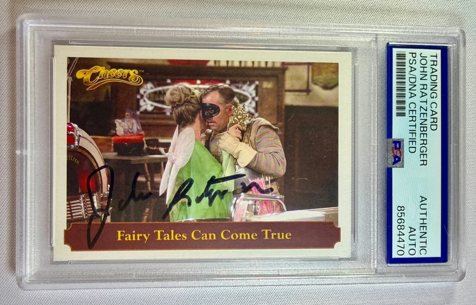 John Ratzenberger — 2025 Rittenhouse Cheers Cliff John Ratzenberger Signed Auto Card #49 PSA DNA