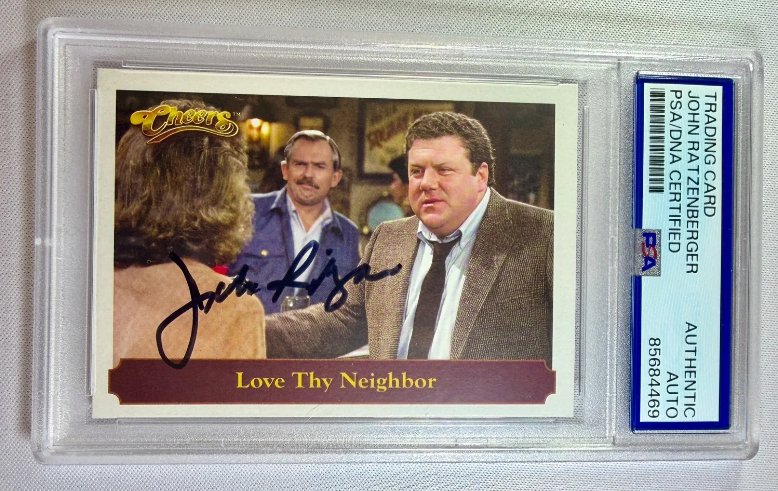 John Ratzenberger — 2025 Rittenhouse Cheers Cliff John Ratzenberger Signed Auto Card #79 PSA DNA