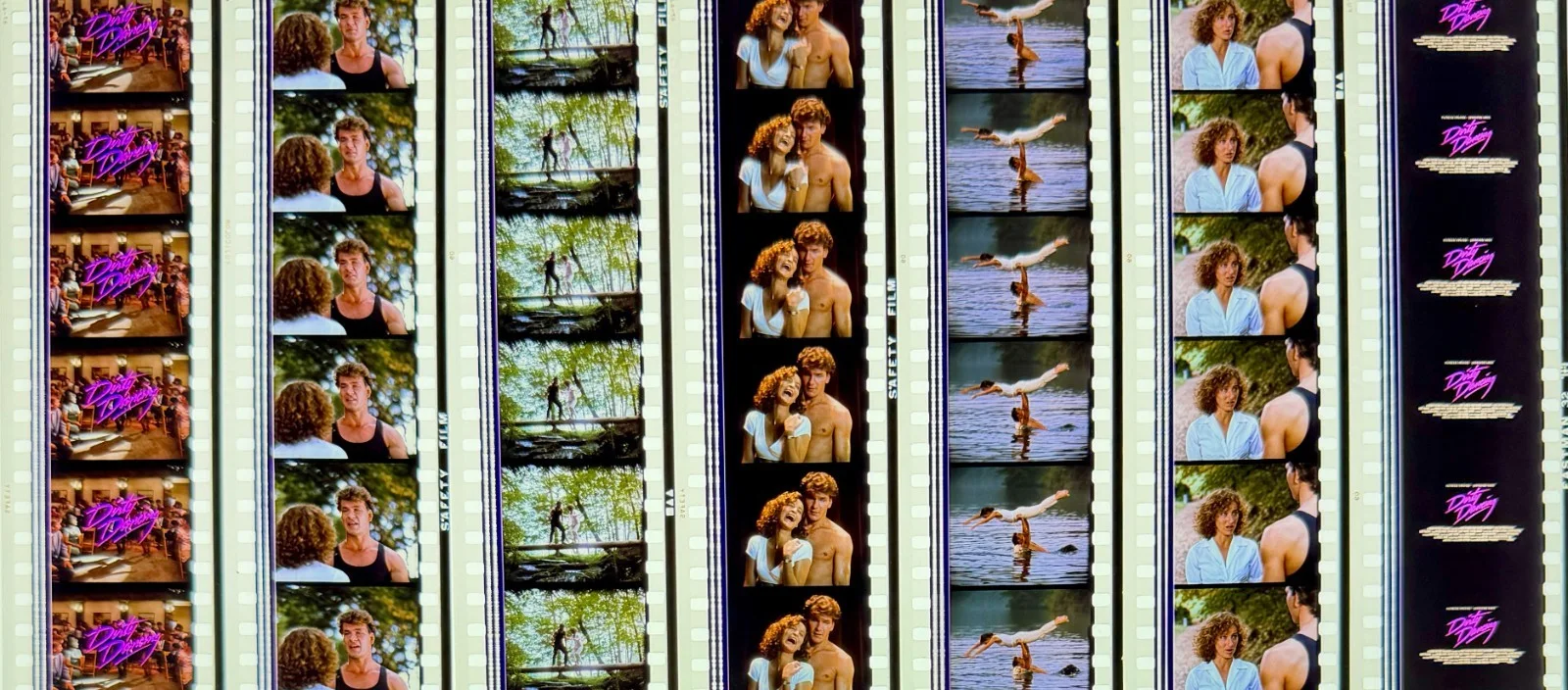 Dirty Dancing (1987) Very Rare Unmounted Genuine 35mm Film Cells, изображение 3