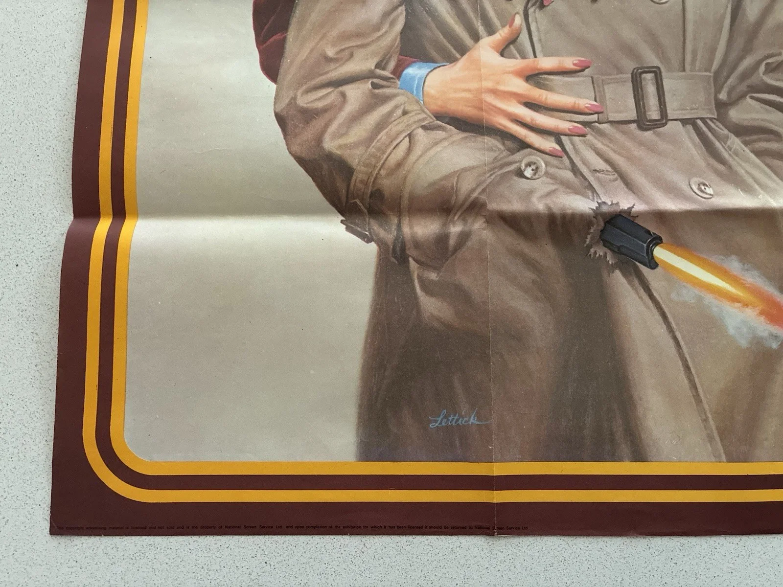 FOUL PLAY - ORIGINAL UK CINEMA QUAD POSTER - CHEVY CHASE GOLDIE HAWN -FILM MOVIE, изображение 5