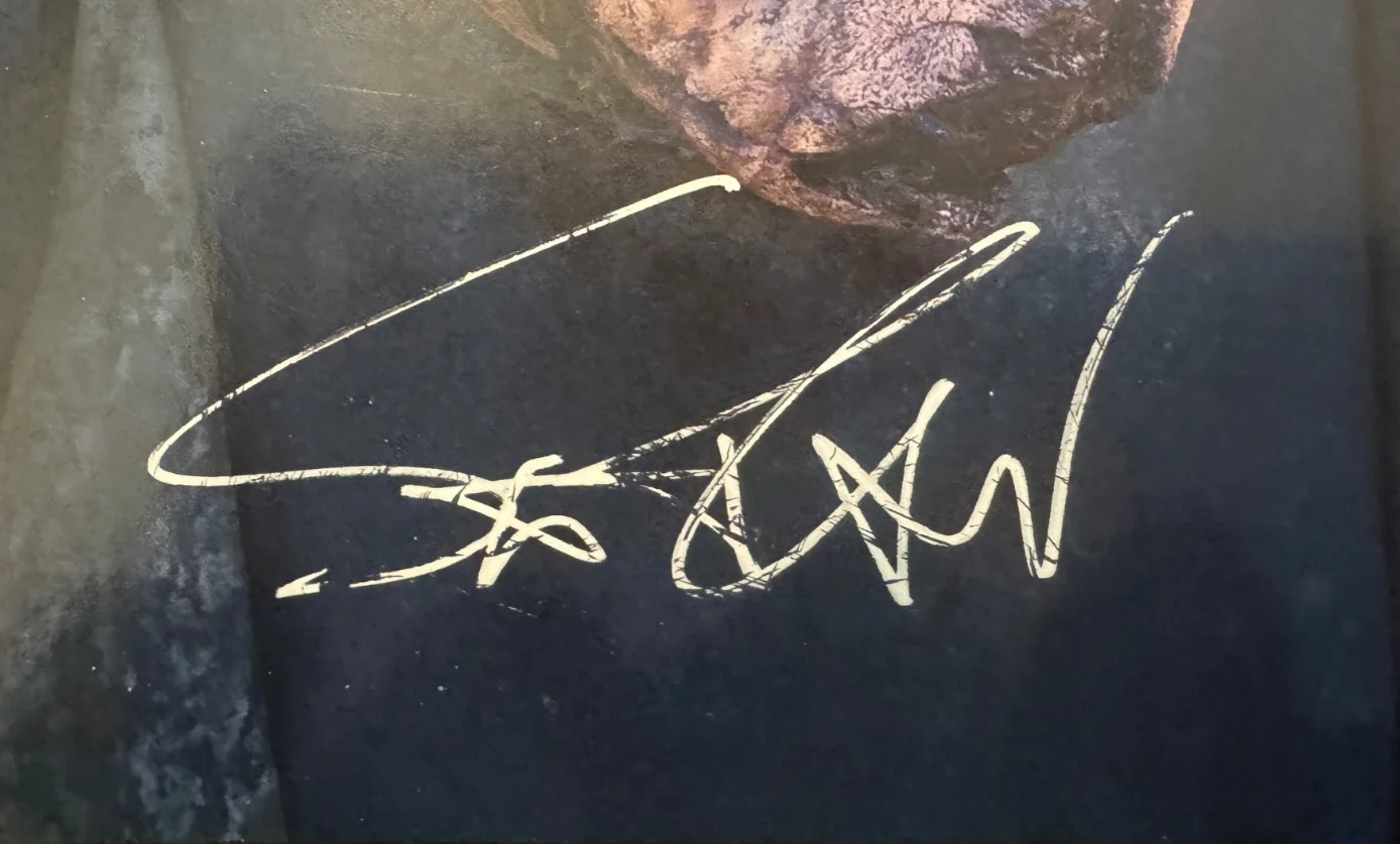 Scott Ian hand autographed 8x10 production stills from The Walking Dead, Anthrax, изображение 3