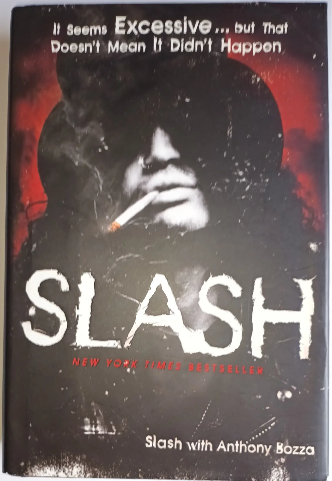 Slash Signed Autographed Book Guns N' Roses Comes With Wrist Band, Photo, Letter, изображение 3