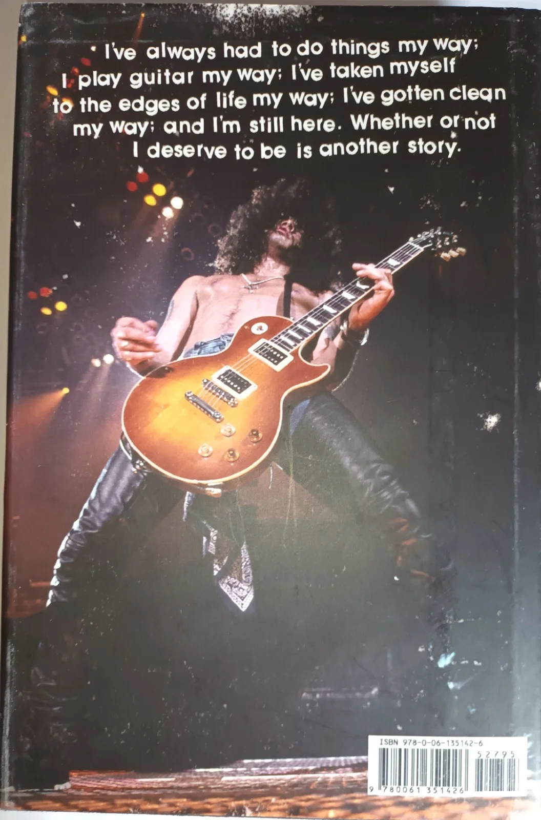 Slash Signed Autographed Book Guns N' Roses Comes With Wrist Band, Photo, Letter, изображение 4