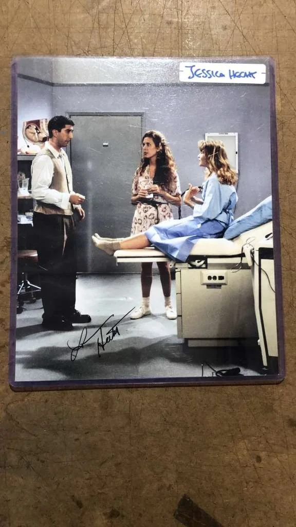 Jessica Hecht — Jessica Hecht Signed 8x10 Photo Autographed with Friends