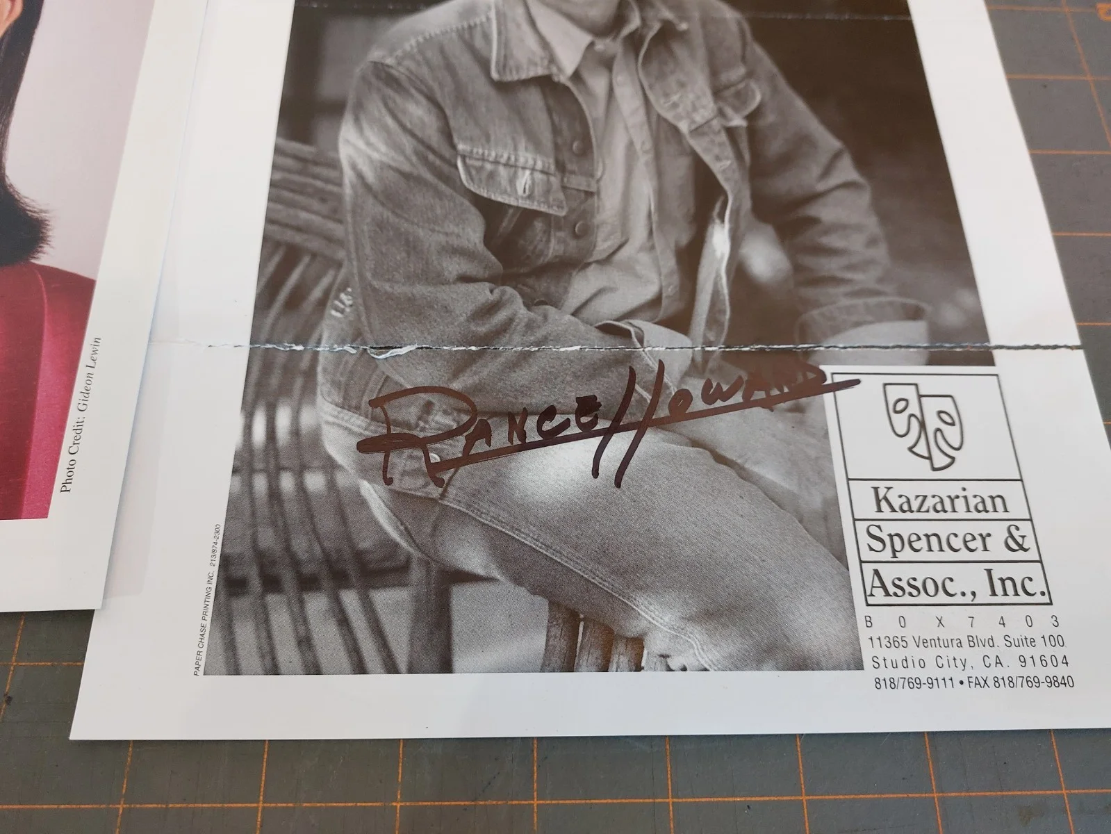 Mixed Movie Actor Auto Lot of 7 Signed Photo Rance Howard Belushi Thayer, изображение 2