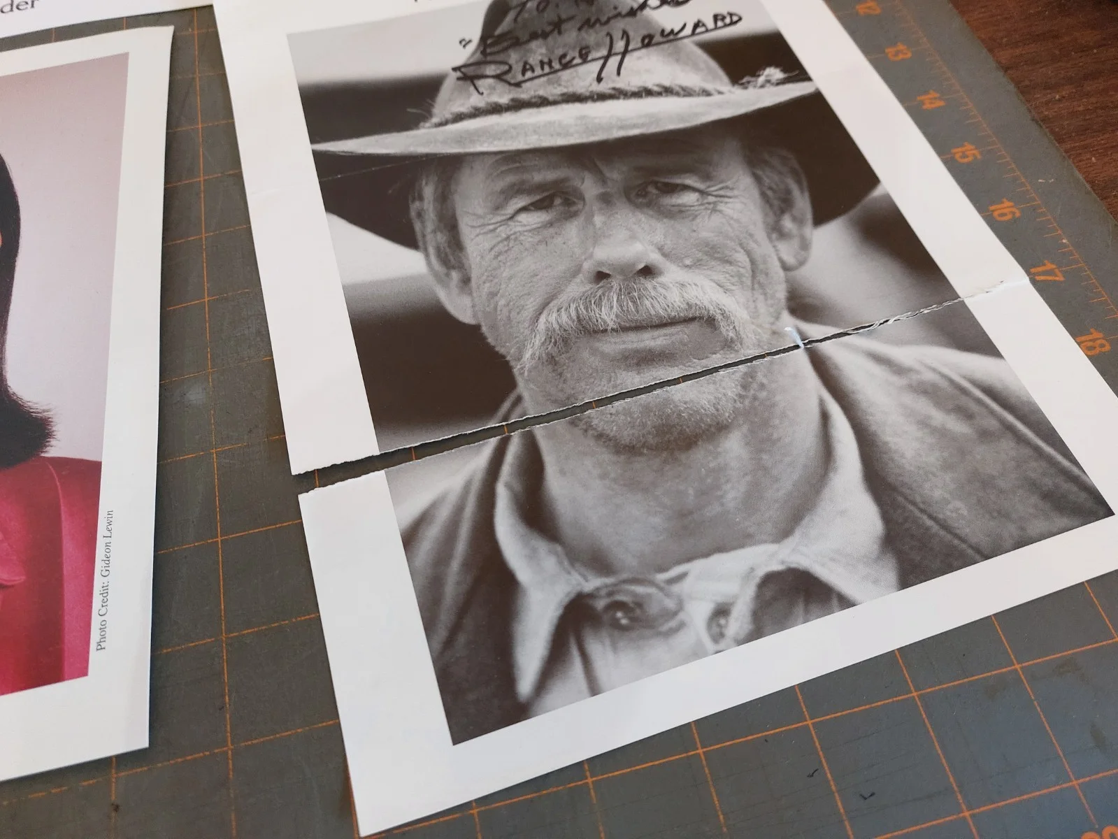 Mixed Movie Actor Auto Lot of 7 Signed Photo Rance Howard Belushi Thayer, изображение 4