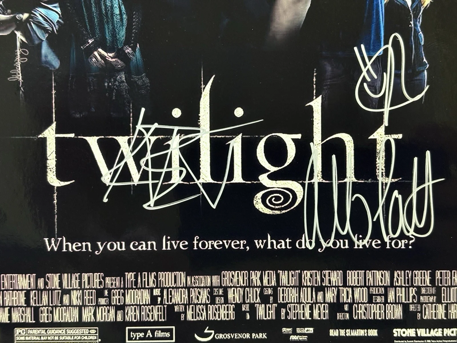TWILIGHT CAST — Rare - Twilight Saga: TWILIGHT -SIGNED 8x10 - SIGNED BY CAST - Kristen Stewart +, изображение 4