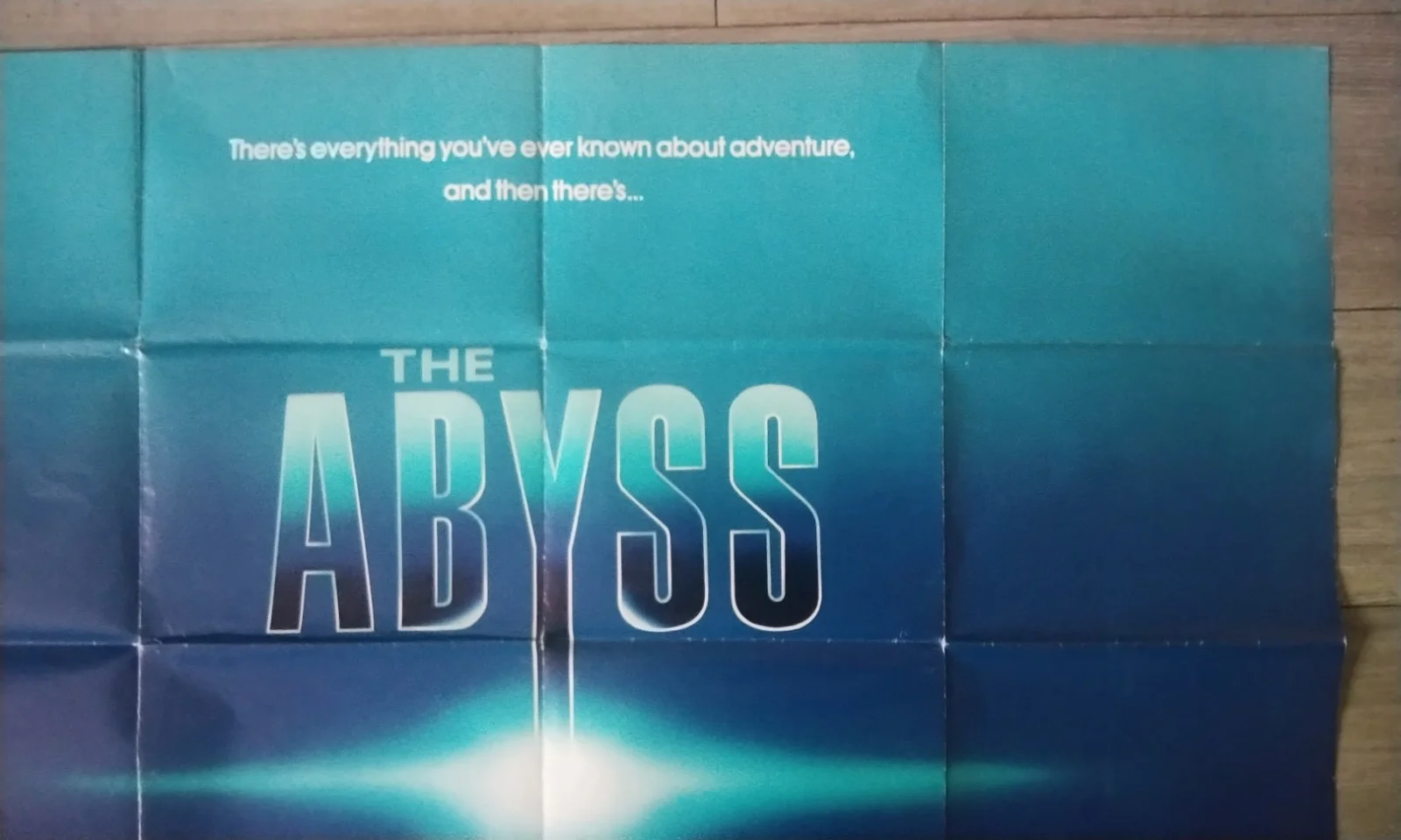 THE ABYSS, COMING SOON , 1989 QUAD POSTER, JAMES CAMERON, изображение 4