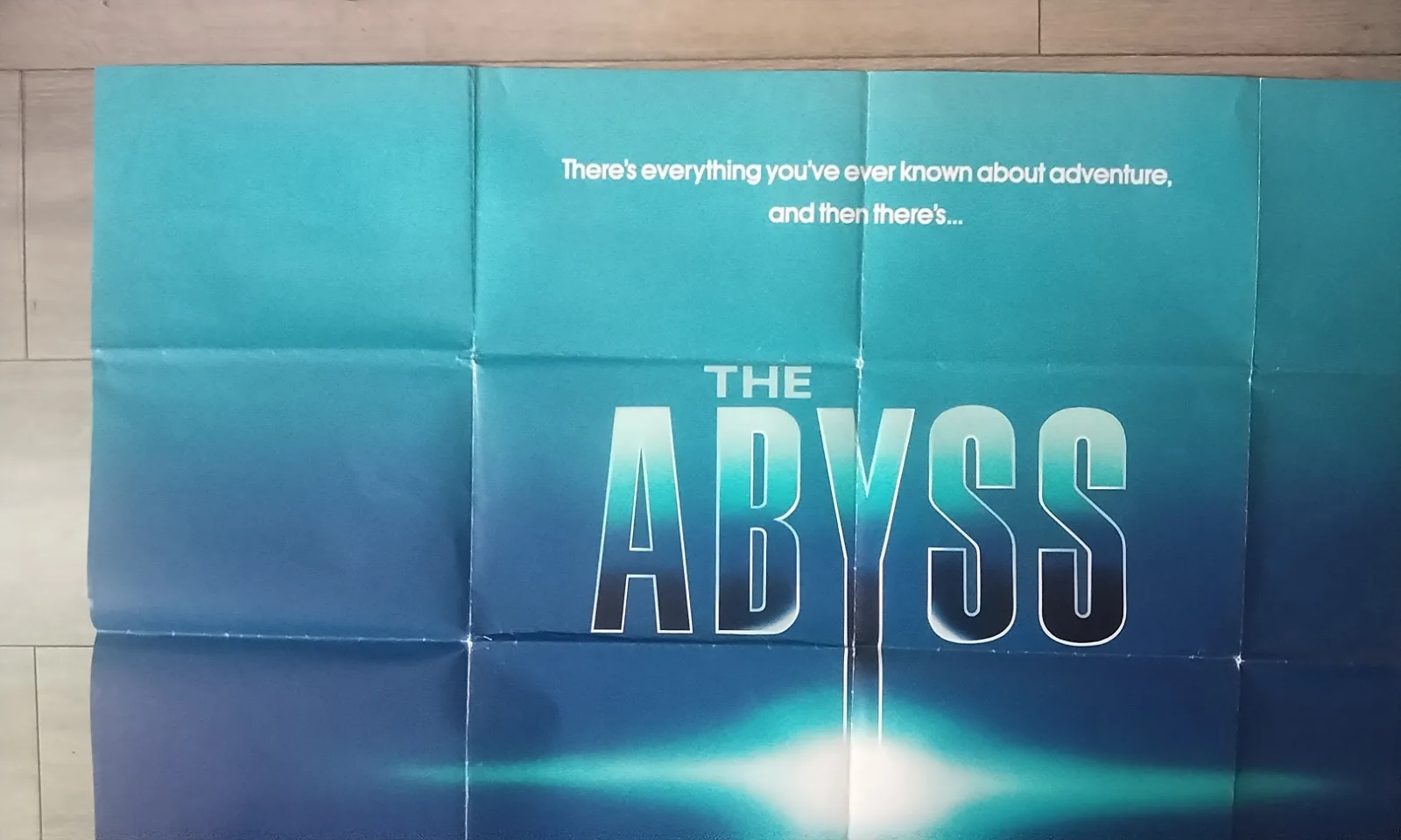 THE ABYSS, COMING SOON , 1989 QUAD POSTER, JAMES CAMERON, изображение 5