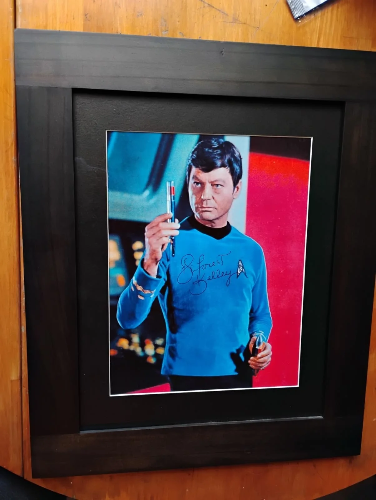 DeForest Kelley — Star Trek DEFOREST KELLEY Autograph! Original Series 8x10 Signed!, image 4