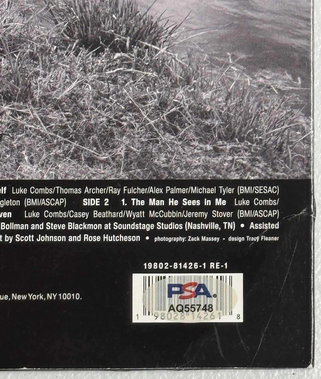 Luke Combs Signed Autographed Fathers & Sons Album PSA/DNA, image 5