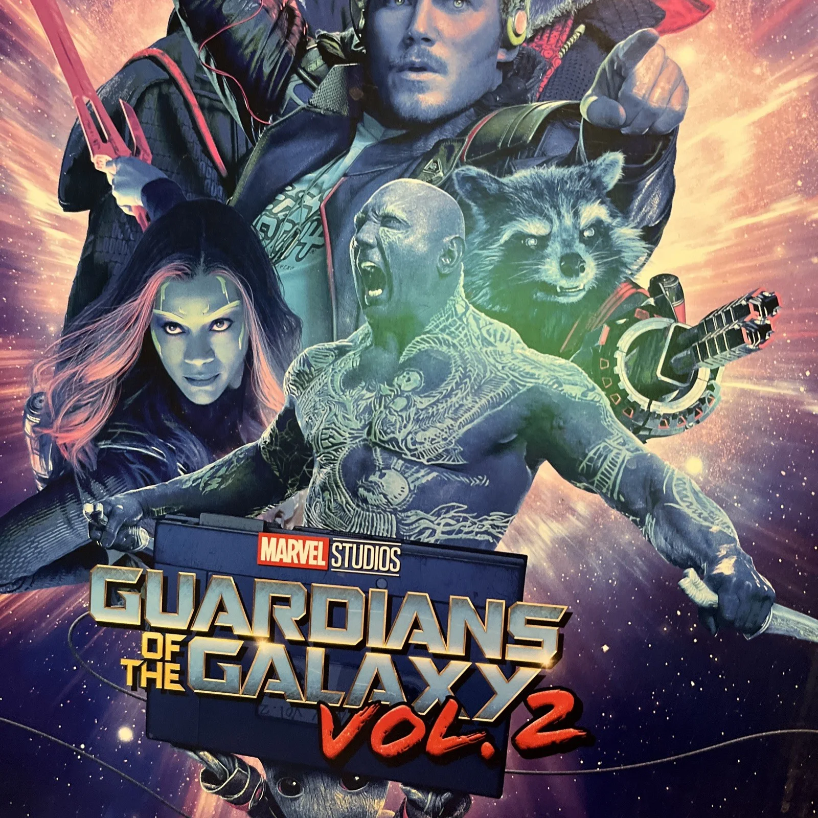 GUARDIANS OF THE GALAXY VOL. 2 (IMAX. BLUE VERSION) 480mm X 330mm Official, image 3