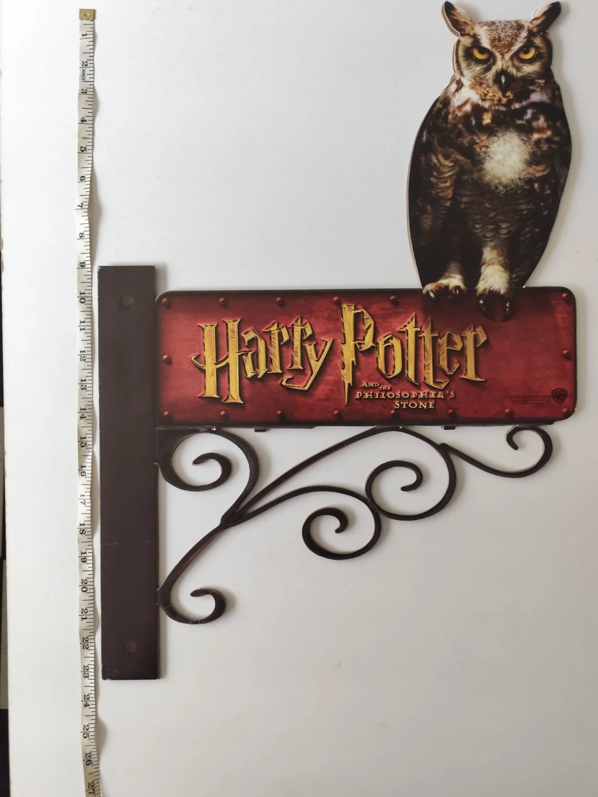 🎯 Harry Potter (2001) Cinema Owl Display – Original Cardboard Foyer Prop, image 2