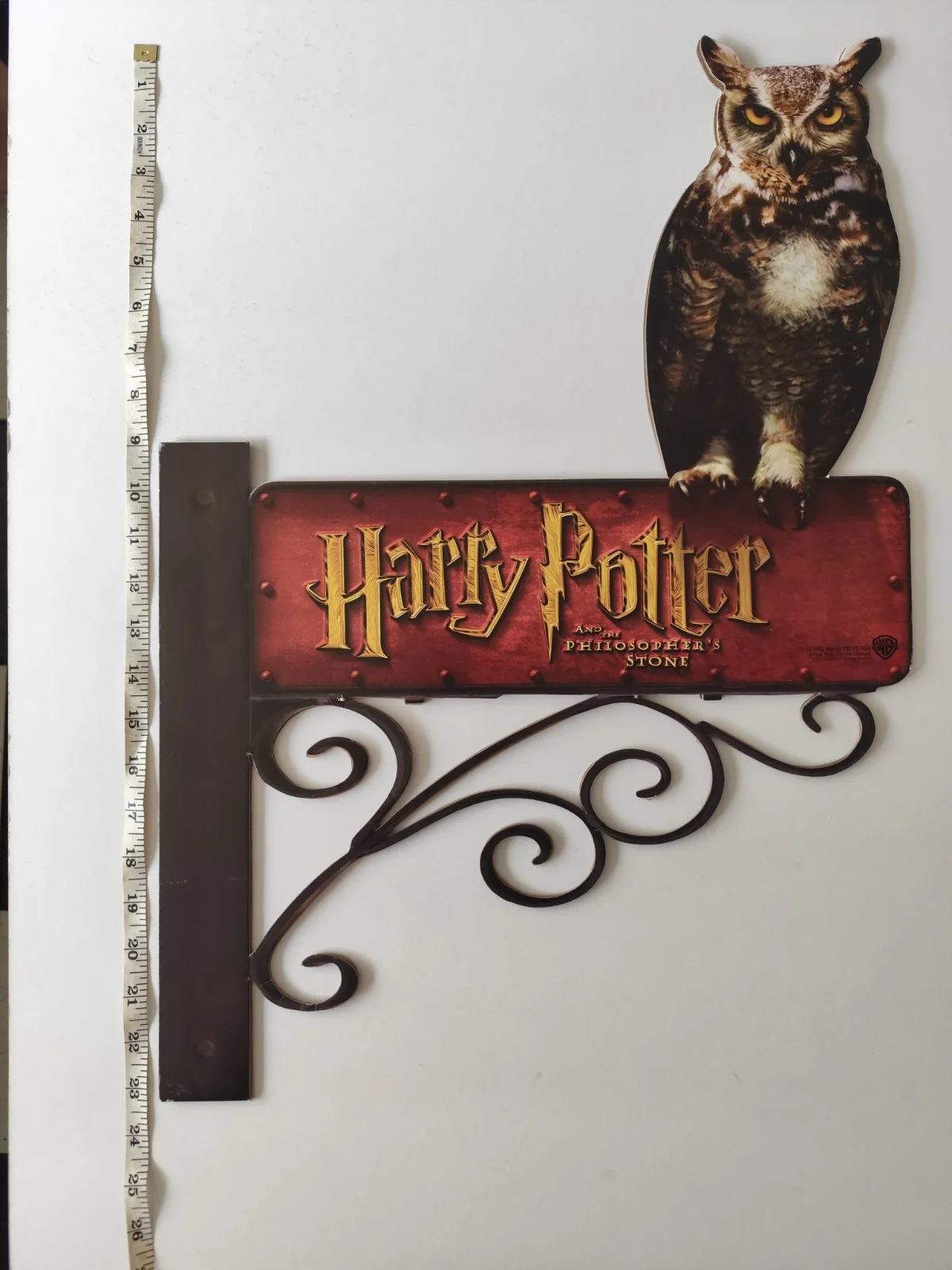 🎯 Harry Potter (2001) Cinema Owl Display – Original Cardboard Foyer Prop, image 3