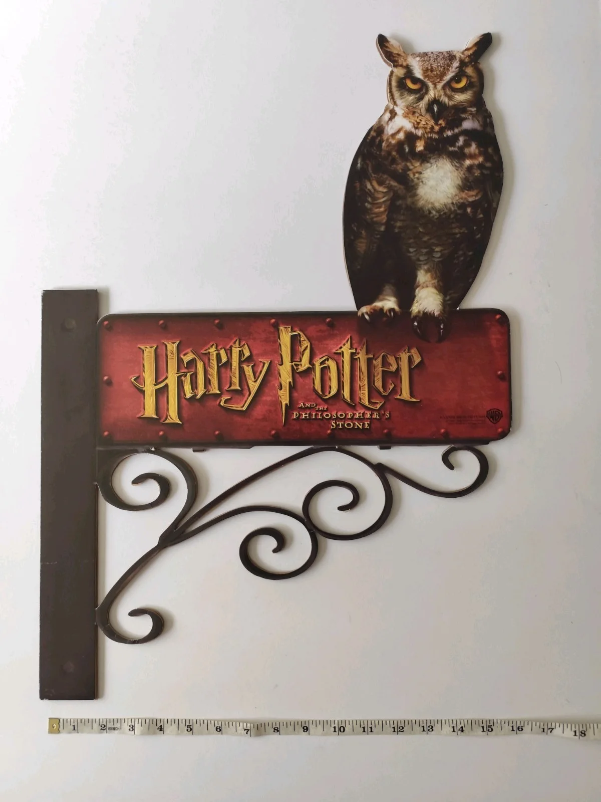 🎯 Harry Potter (2001) Cinema Owl Display – Original Cardboard Foyer Prop, image 4