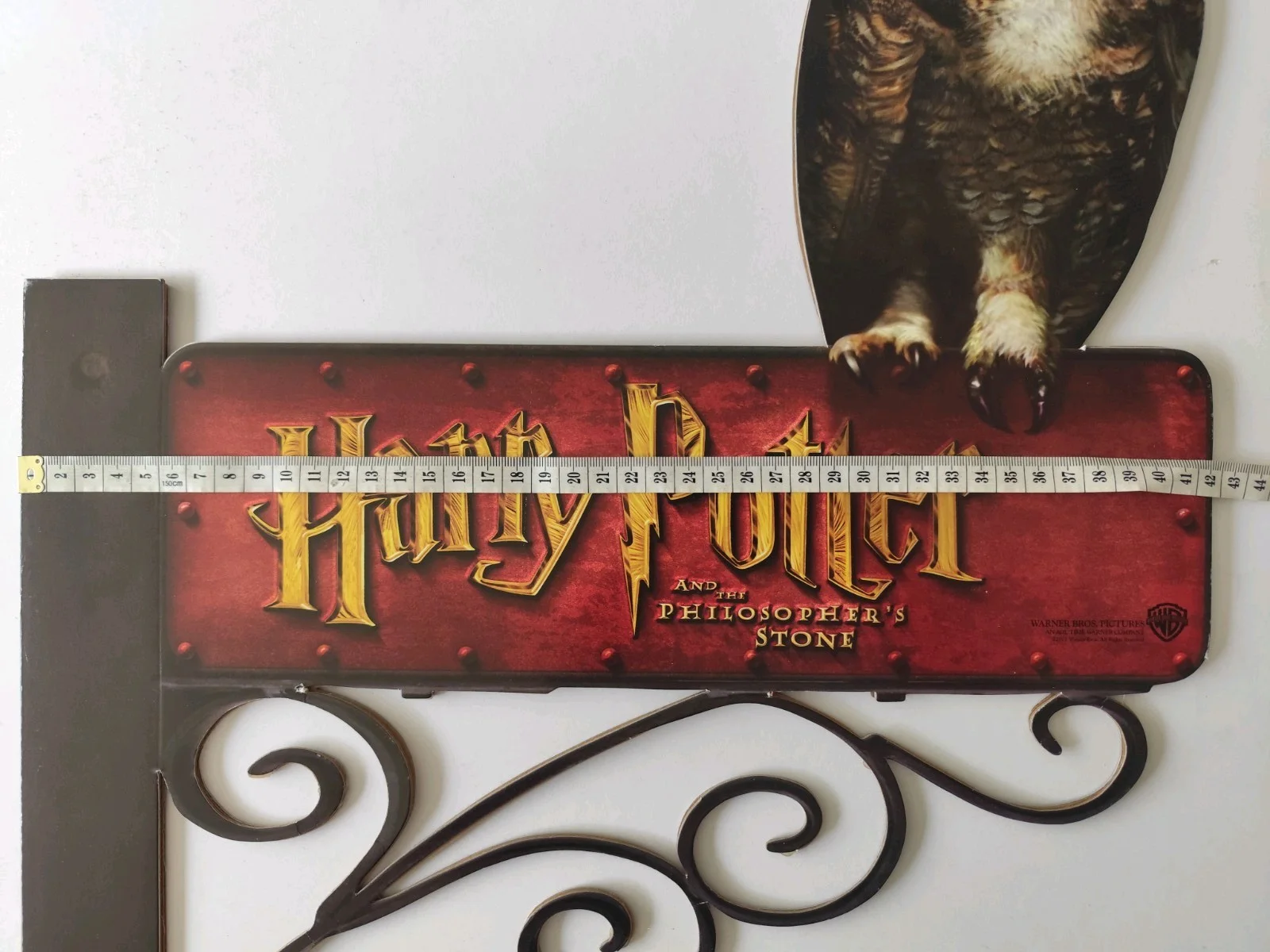 🎯 Harry Potter (2001) Cinema Owl Display – Original Cardboard Foyer Prop, image 5