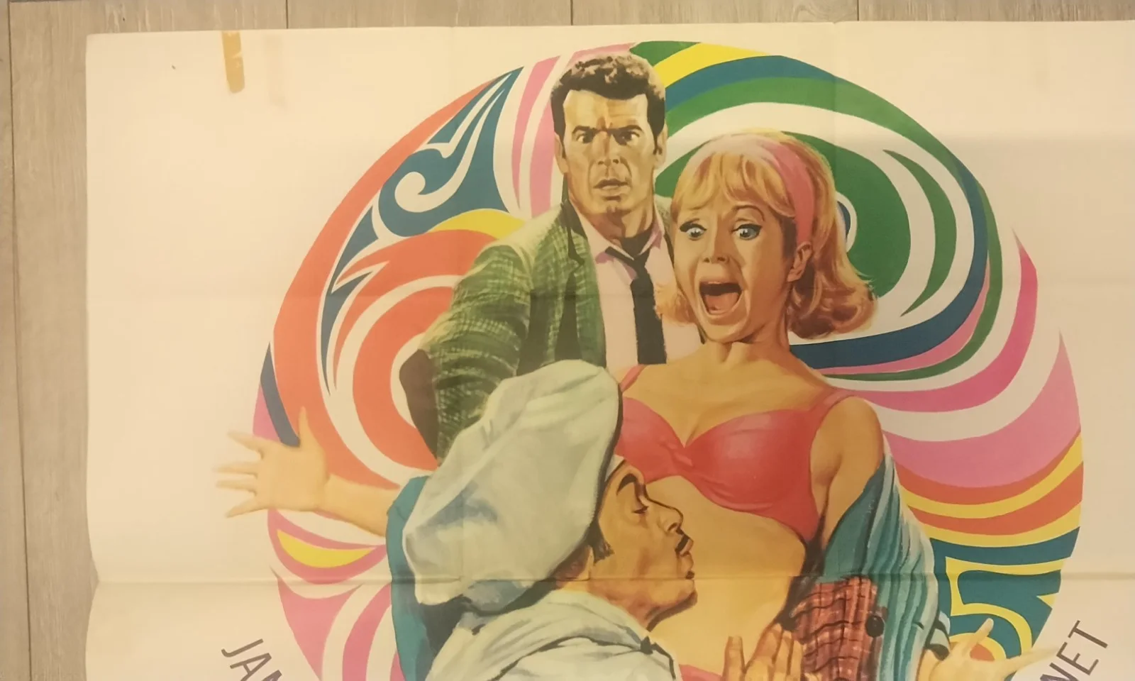 HOW SWEET IT IS, 1968 QUAD POSTER, JAMES GARNER, DEBBIE REYNOLDS, image 3