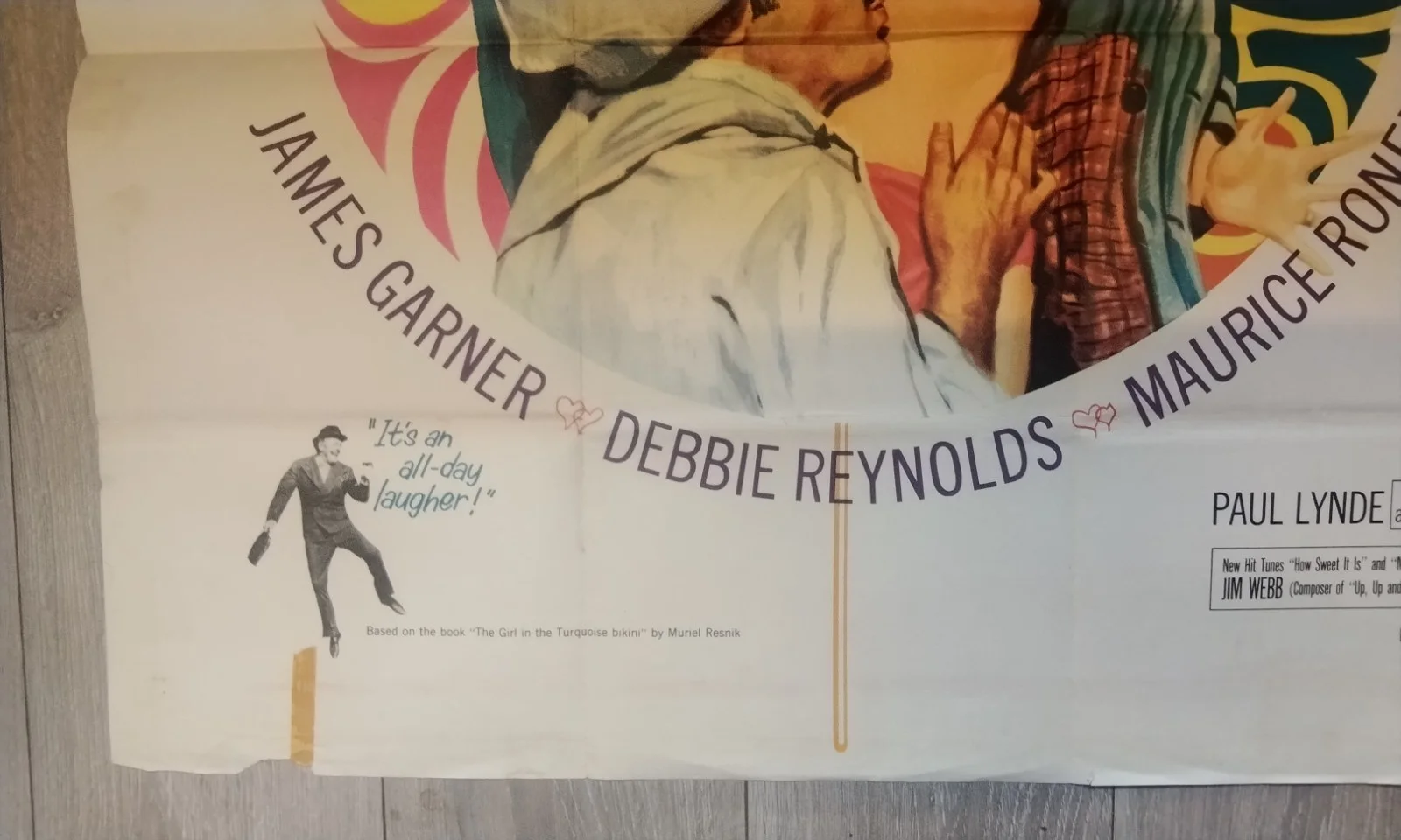 HOW SWEET IT IS, 1968 QUAD POSTER, JAMES GARNER, DEBBIE REYNOLDS, image 5