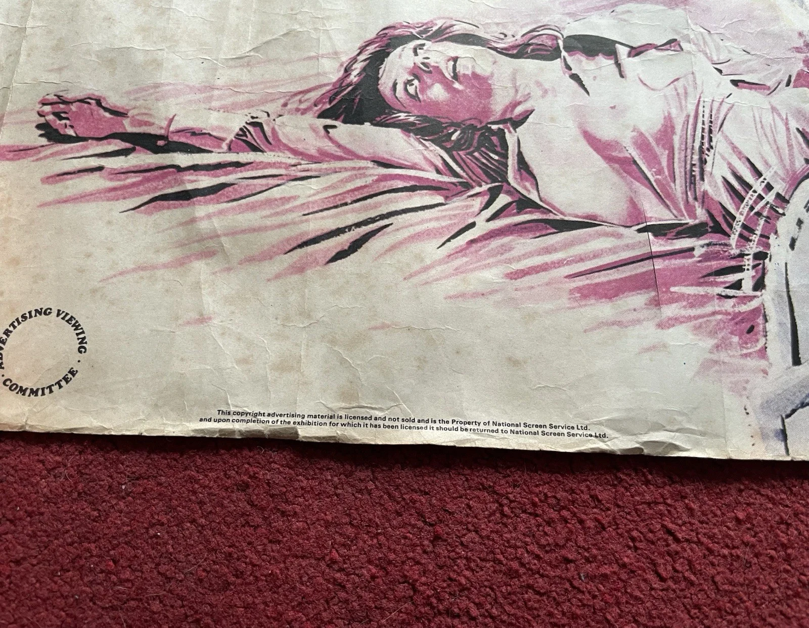 Sweeney! 1977 Original UK Quad Cinema Poster Very Rare, изображение 2