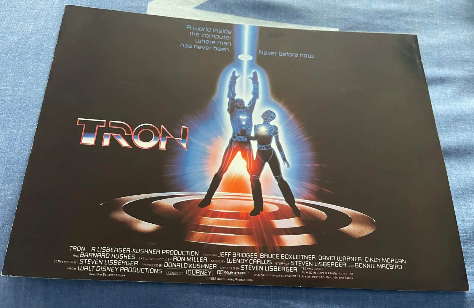 Tron - UK 1982 Press Kit, image 2