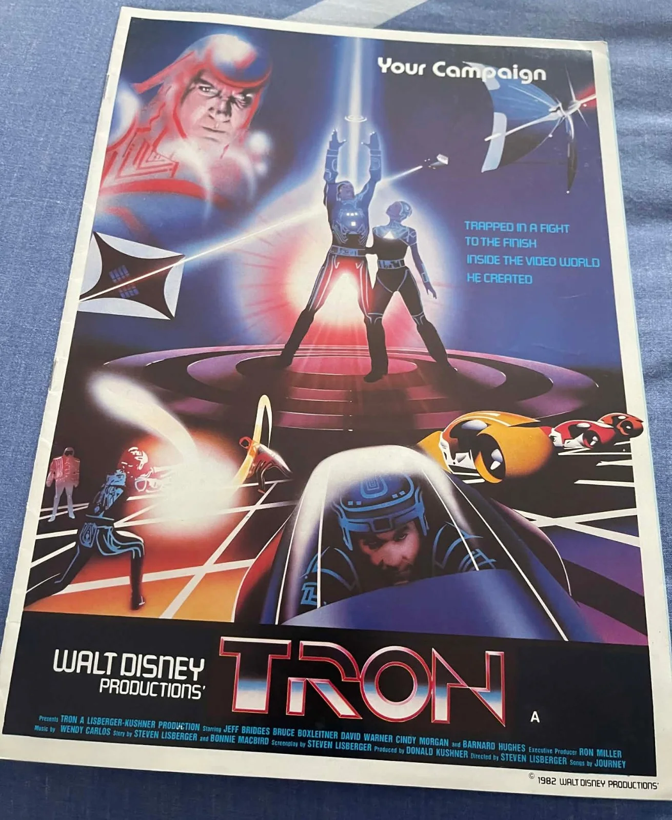 Tron - UK 1982 Press Kit, image 4