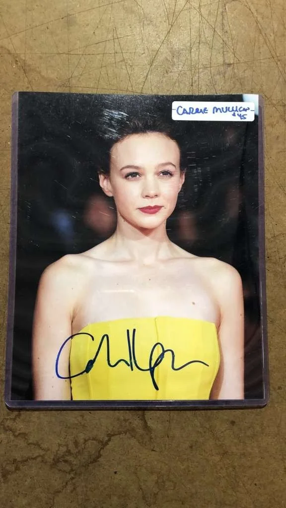 Carey Mulligan — Carey Mulligan Signed Photo – Autographed Actress Portrait – Film Star Collectib
