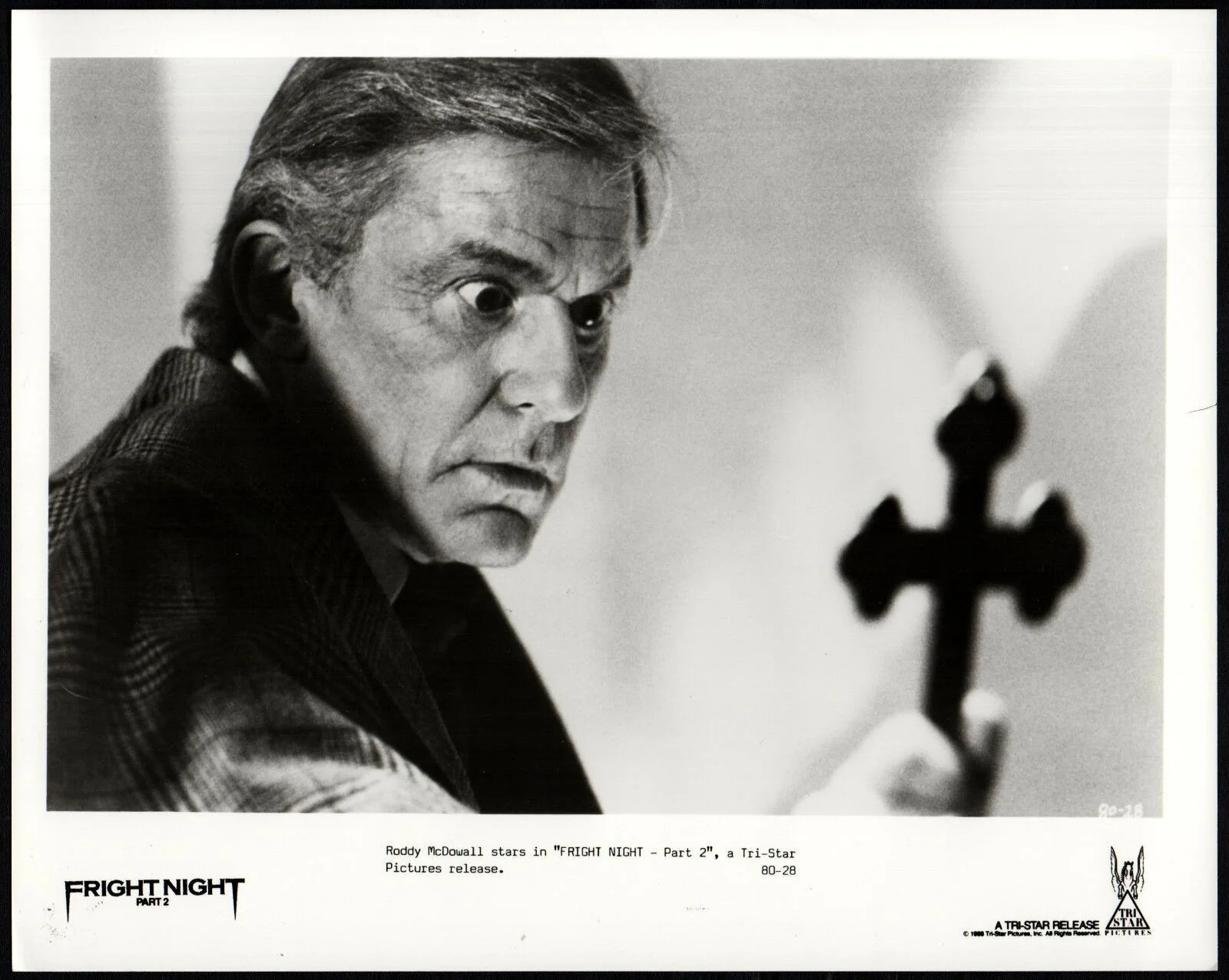 FRIGHT NIGHT PART 2 1988 William Ragsdale, Roddy McDowall 2 10x8 STILLS, изображение 2