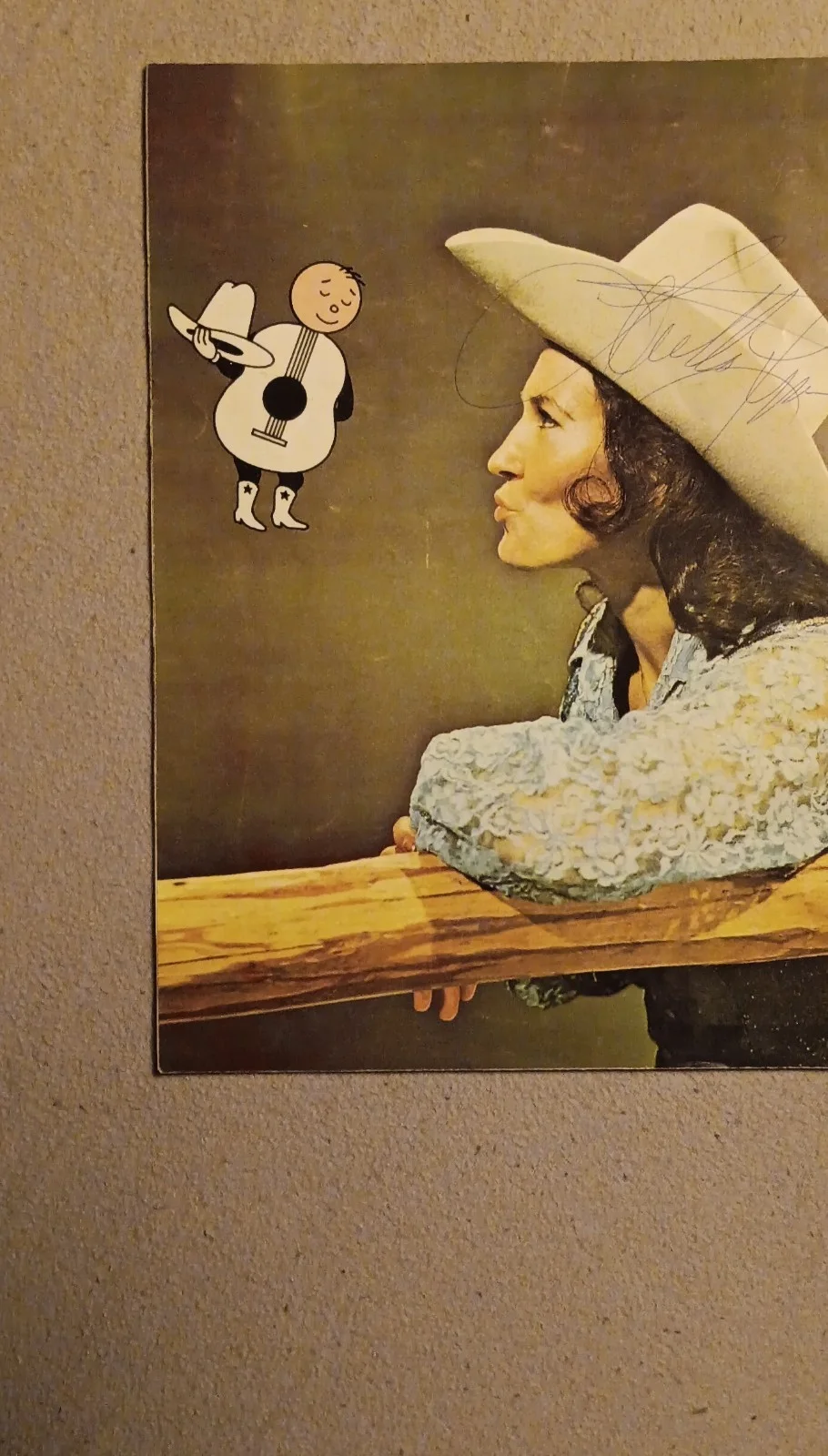 Loretta Lynn Autographed Original Country Music Memorabilia, изображение 2