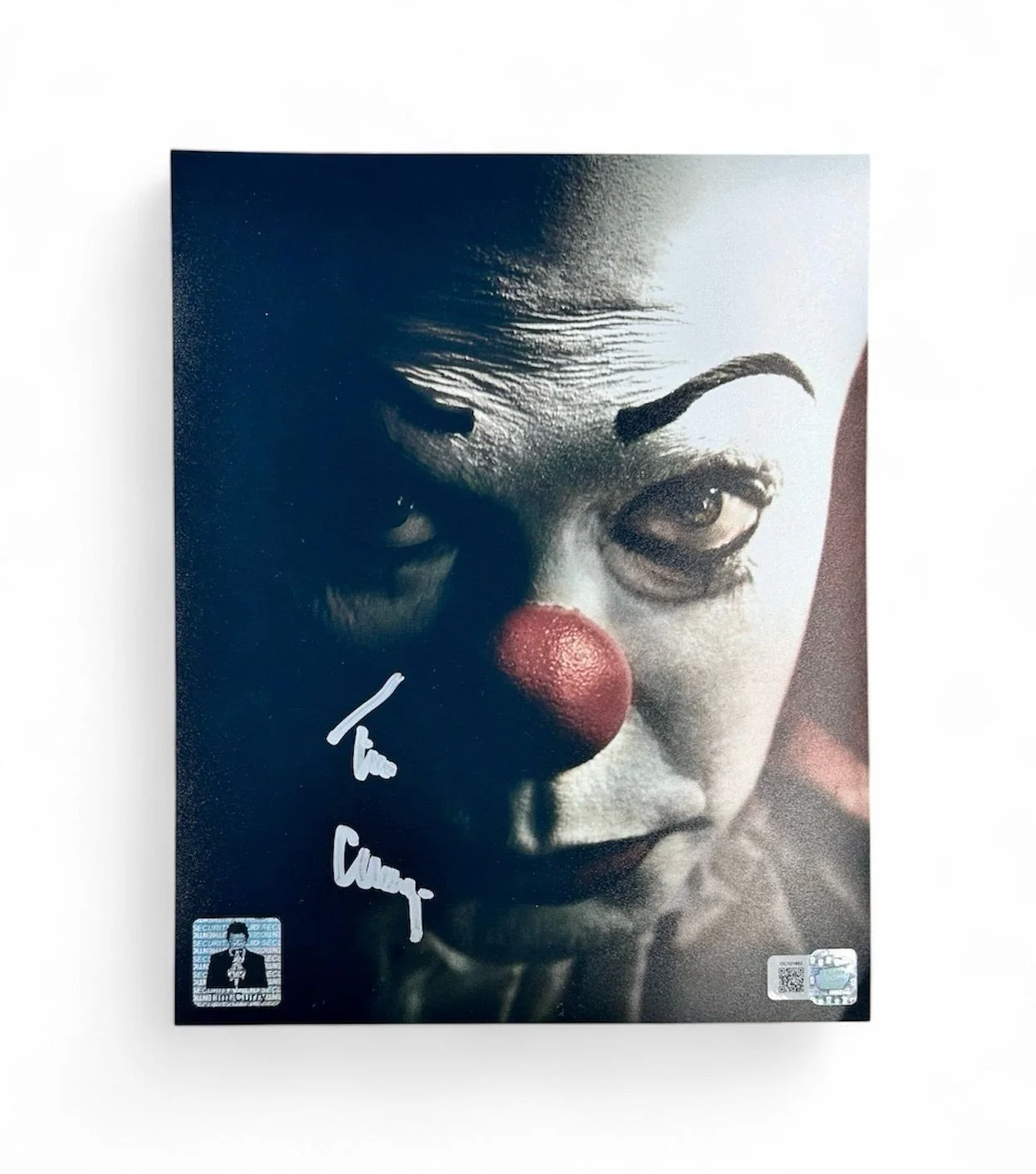 Tim Curry Signed Photo Framed & COA It Movie Poster Pennywise Autograph Auto, image 5