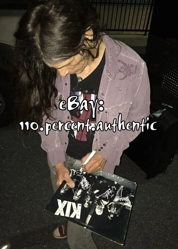 KIX x4 SIGNED COOL KIDS VINYL LP RECORD *EXACT PROOF*, image 5