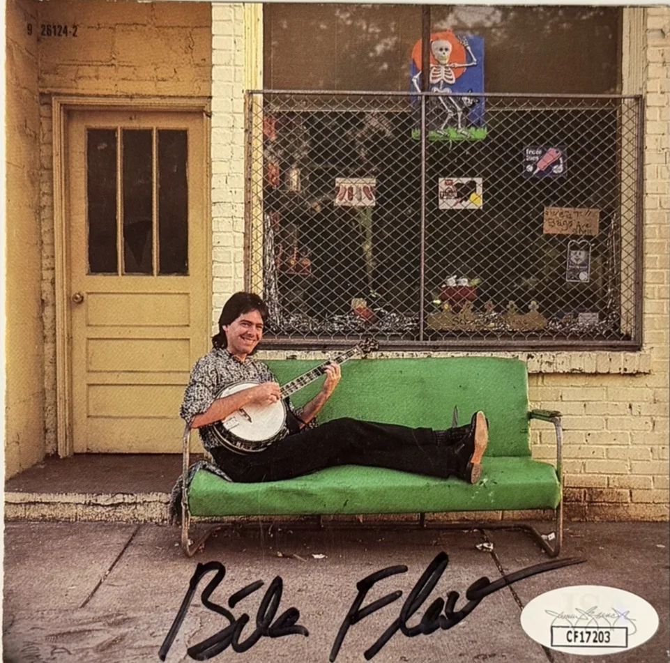 Bela Fleck Signed CD Booklet Insert Autographed JSA Certified Banjo Legend, image 2