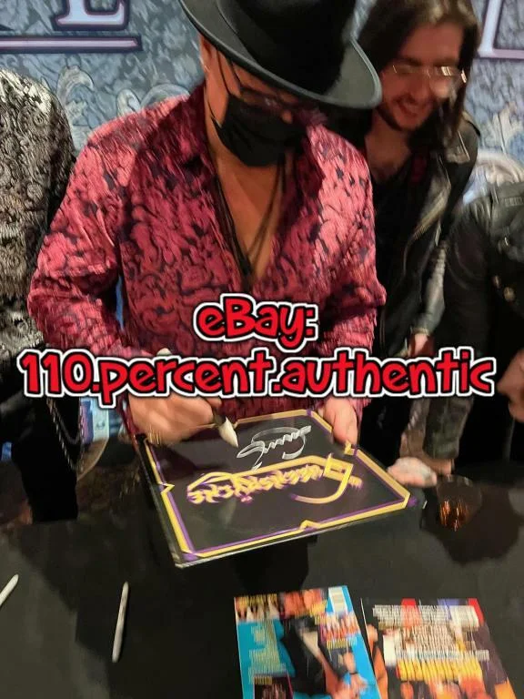 QUEENSRYCHE x3 GEOFF TATE WILTON JACKSON SIGNED RECORD VINYL LP #b *EXACT PROOF*, image 3
