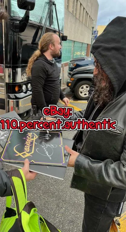 QUEENSRYCHE x3 GEOFF TATE WILTON JACKSON SIGNED RECORD VINYL LP #b *EXACT PROOF*, image 5