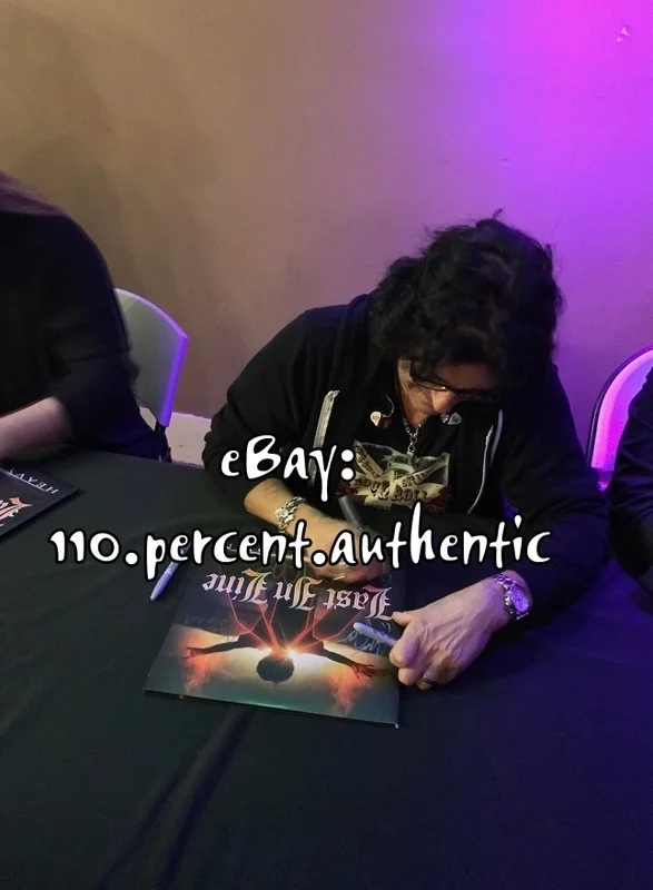 LAST IN LINE DEF LEPPARD dio SIGNED HEAVY CROWN DOUBLE VINYL LP *EXACT PROOF*, image 5