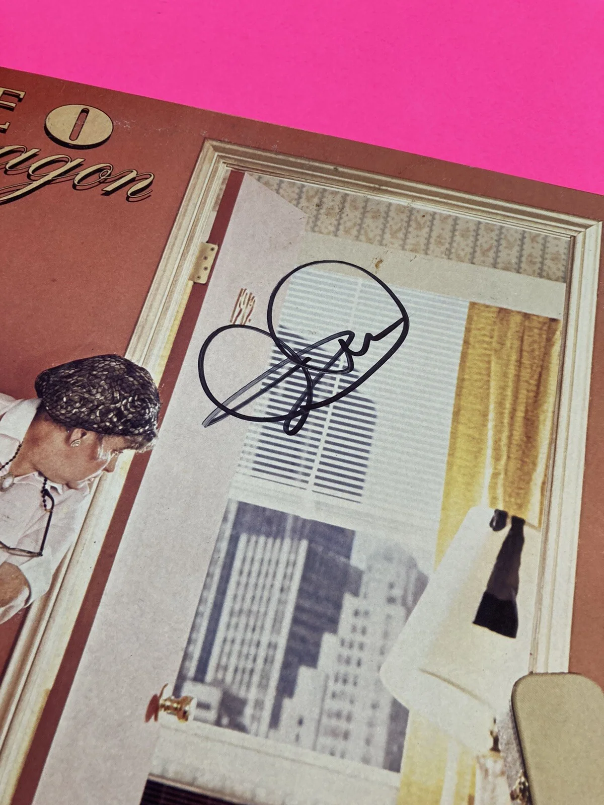 KEVIN CRONIN REO SPEEDWAGON SIGNED GOOD TROUBLE VINYL LP *EXACT PROOF*, изображение 3