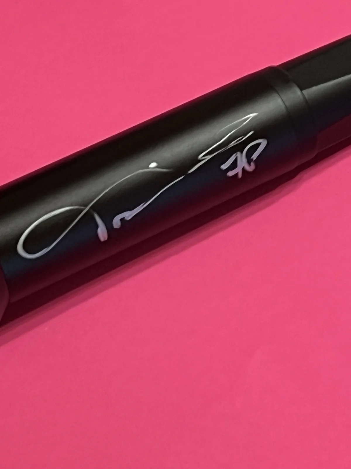 TAIME DOWNE FASTER PUSSYCAT SIGNED AUTOGRAPHED MICROPHONE *EXACT PROOF*, image 3