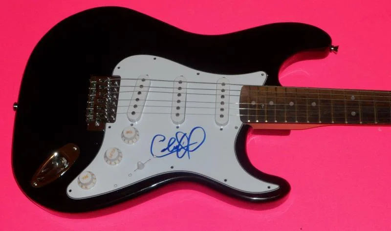 CHARLIE DANIELS SIGNED AUTOGRAPHED ELECTRIC GUITAR *EXACT PROOF*, image 3