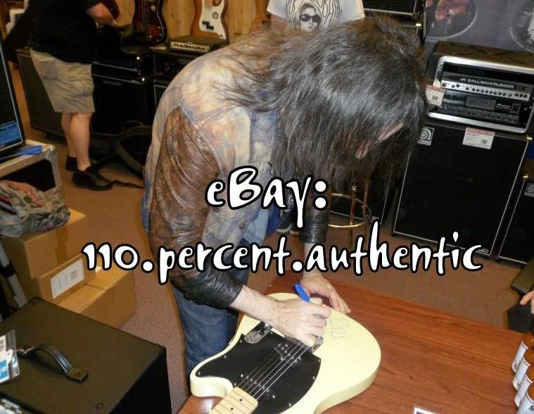 BUMBLEFOOT GUNS N ROSES SIGNED AUTOGRAPHED ELECTRIC GUITAR SKETCH *EXACT PROOF*, image 5
