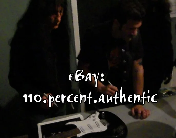 ANTHRAX x5 ENTIRE BAND SIGNED ELECTRIC GUITAR *EXACT PROOF* SCOTT IAN BELLADONNA, изображение 2