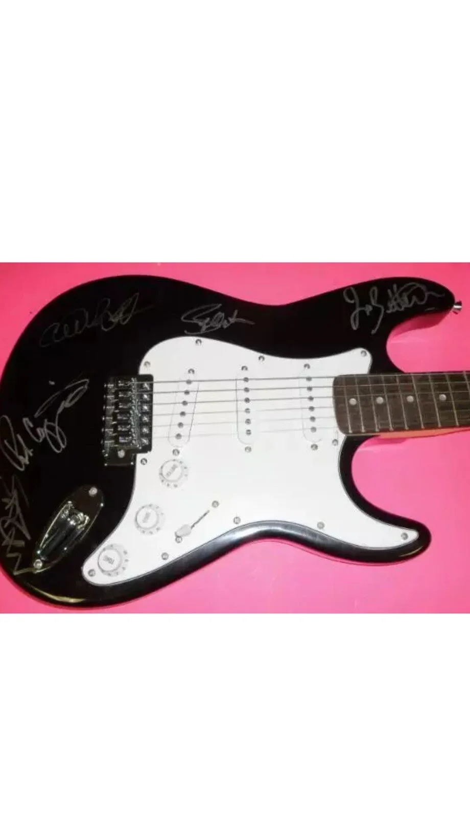 ANTHRAX x5 ENTIRE BAND SIGNED ELECTRIC GUITAR *EXACT PROOF* SCOTT IAN BELLADONNA, изображение 4