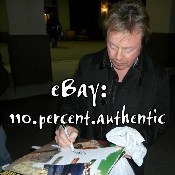 RICK DERRINGER AUTOGRAPHED SIGNED ELECTRIC GUITAR *EXACT PROOF*, image 3