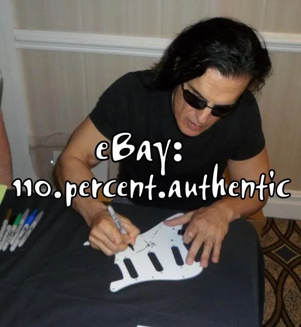 KANE ROBERTS ALICE COOPER BAND SIGNED ELECTRIC GUITAR *EXACT PROOF*, image 3